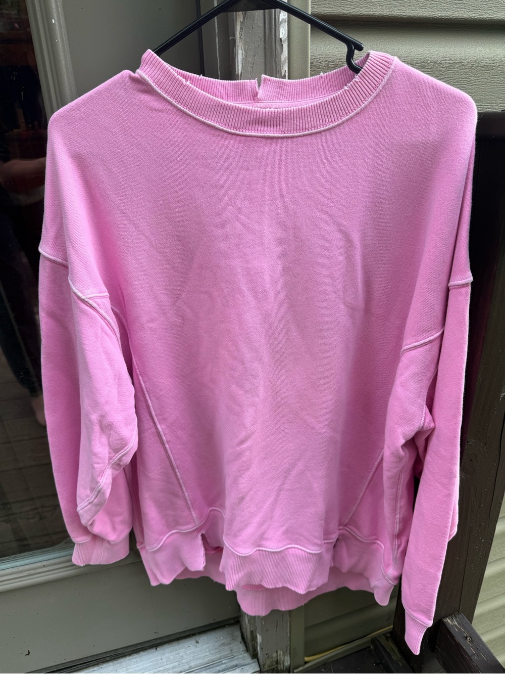 aerie Pink Crewneck Sweatshirt